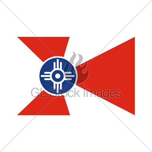 500x500 Vector Flag Of Wichita Gl Stock Images