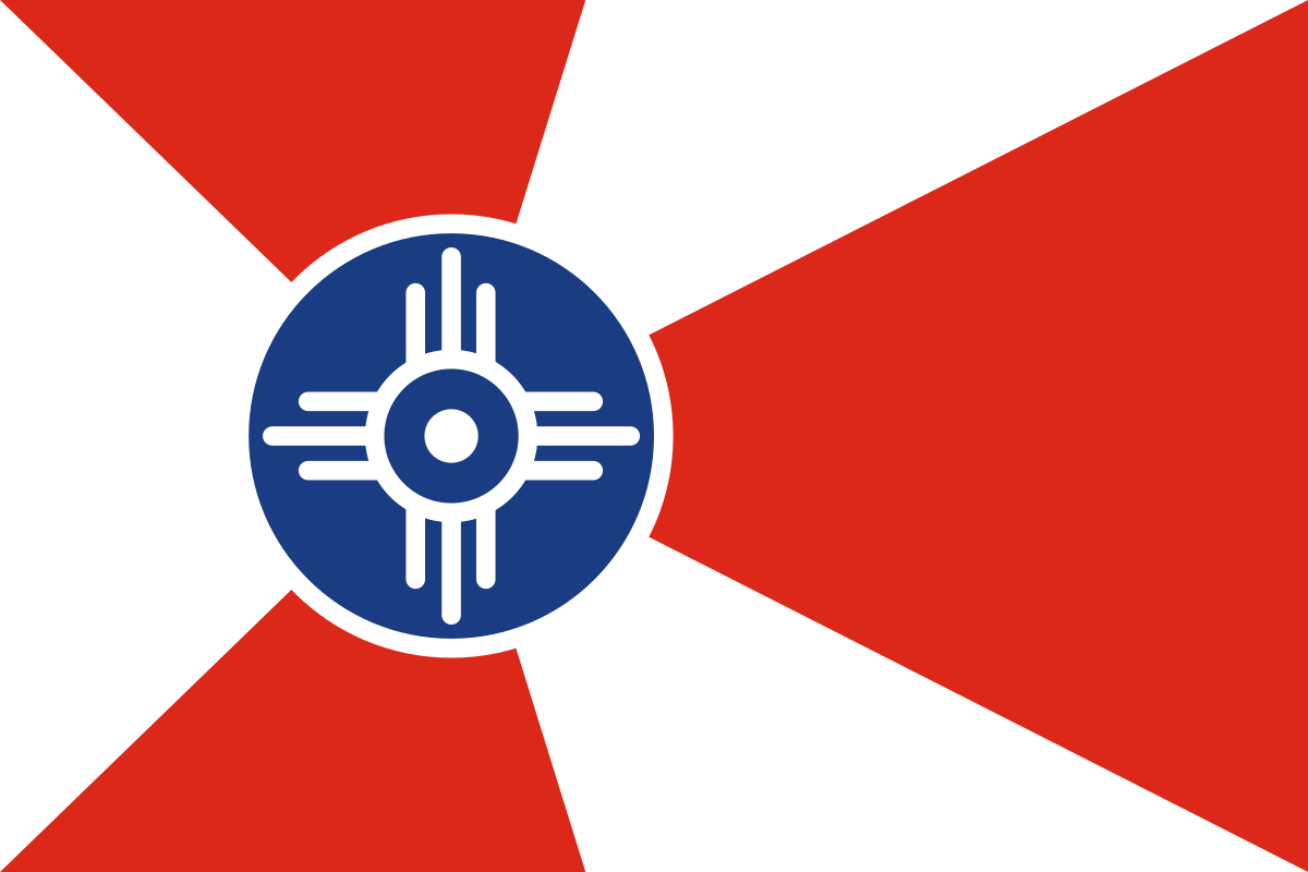 1200x800 Flag Of Wichita, Kansas