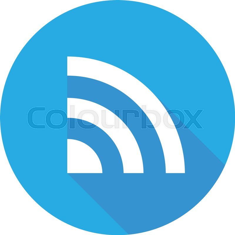 800x800 Wifi Icon Vector Flat Network Stock Vector Colourbox