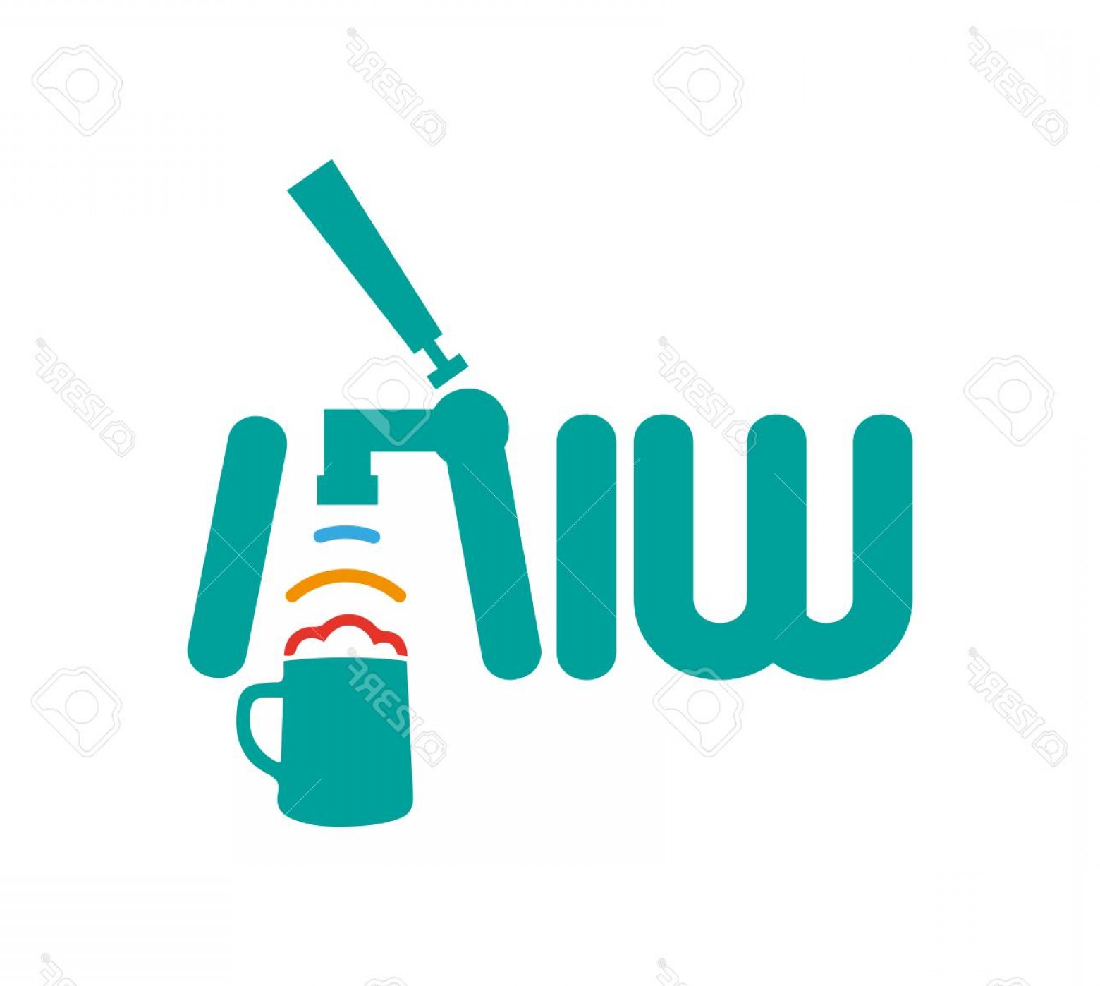 Photostock Vector Wifi Logo Concept Design Supported Handandbeak 1560x1398 Photostock Vector Wifi Logo Concept Design Supported Handandbeak