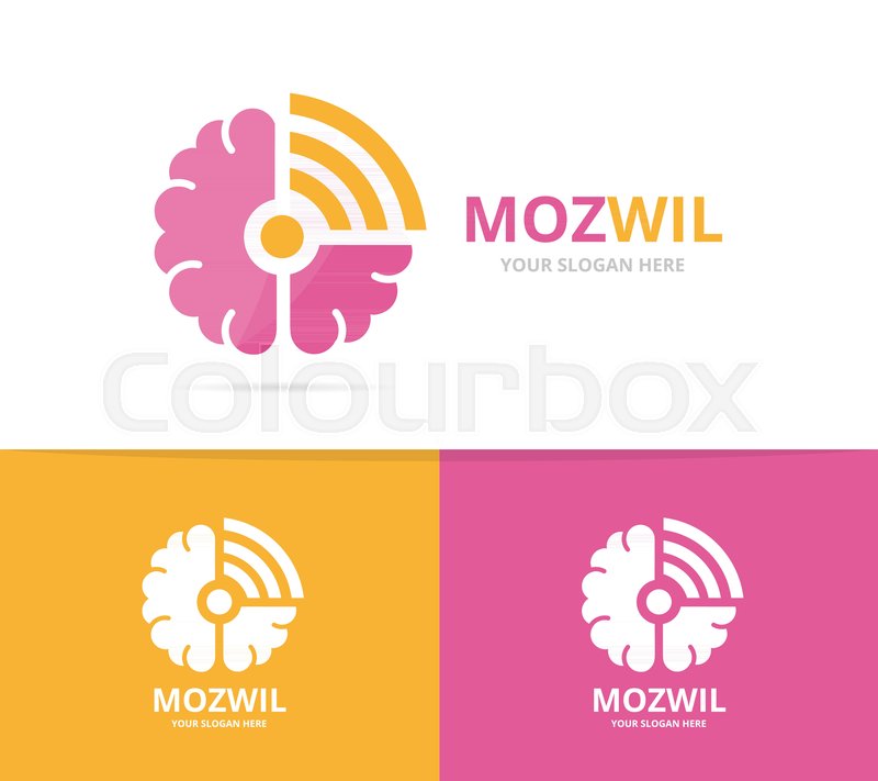 Vector Brain And Wifi Logo Stock Vector Colourbox 800x711 Vector Brain And Wifi Logo Stock Vector Colourbox
