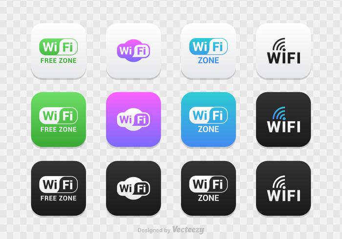 Wifi Logo Vector Set 700x490 Wifi Logo Vector Set