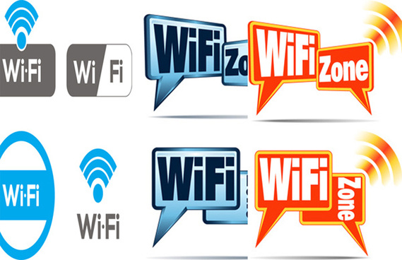 Wifi Free Vector Download 569x368 Wifi Free Vector Download