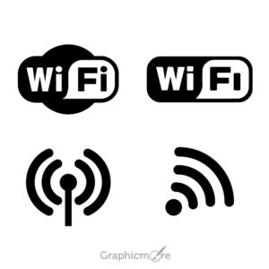 Wifi Logo Vector at Vectorified.com | Collection of Wifi Logo Vector ...