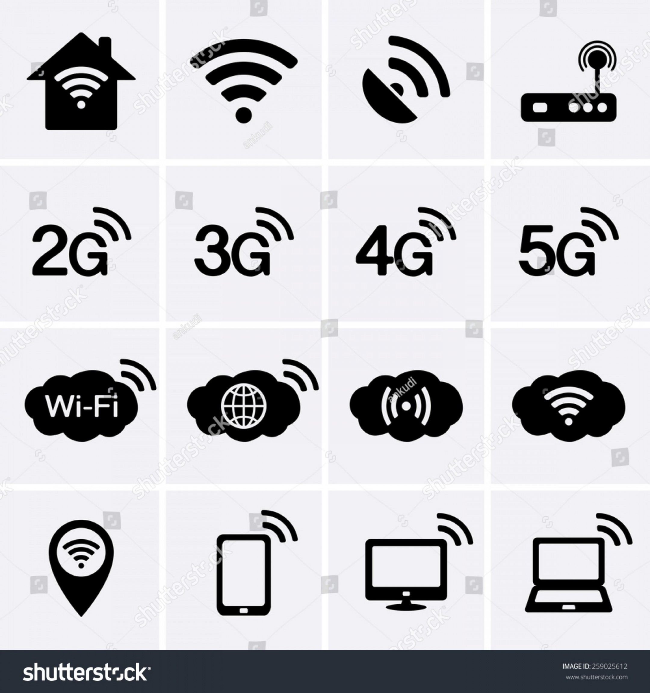 Idea G Logo Vector Inspirational Wireless Wifi Icons G G G Stock 2160x2304 Idea G Logo Vector Inspirational Wireless Wifi Icons G G G Stock