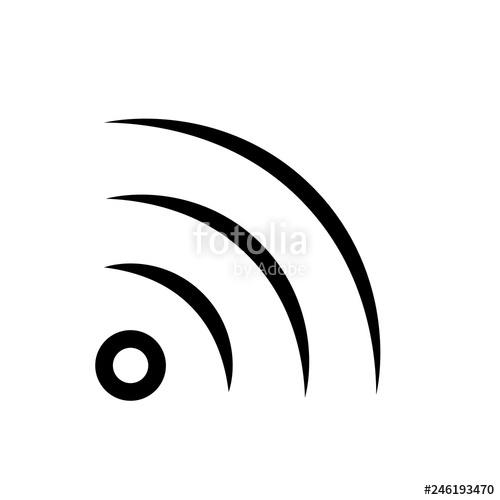 Wifi Symbol Vector Wireless Network Icon Flat Design Stock 500x500 Wifi Symbol Vector Wireless Network Icon Flat Design Stock