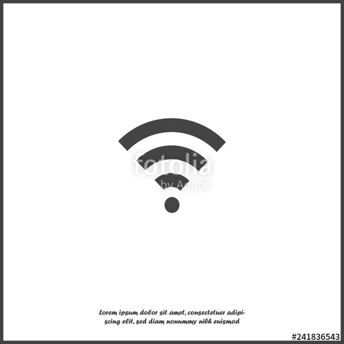 Wifi Vector Icon On Transparent Background Wi Fi Logo 500x500 Wifi Vector Icon On Transparent Background Wi Fi Logo