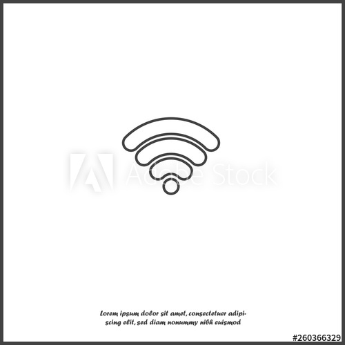Wifi Vector Icon Wi Fi Logo Illustration On White Isolated 500x500 Wifi Vector Icon Wi Fi Logo Illustration On White Isolated