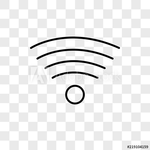 Wifi Vector Icon On Transparent Background, Wifi Icon 500x500 Wifi Vector Icon On Transparent Background, Wifi Icon