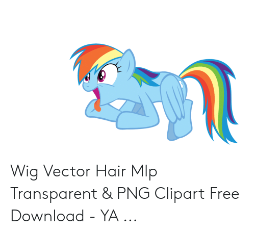 500x457 Wig Vector Hair Mlp Transparent Png Clipart Free Download