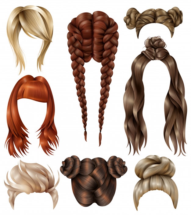 Wig Vector At Collection Of Wig Vector Free For