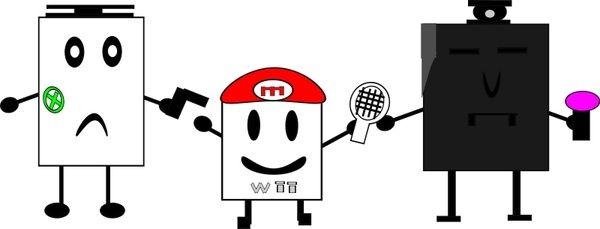 Vector Wii Controller Free Vector Download 600x229 Vector Wii Controller Free Vector Download