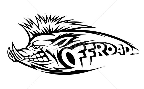 Wild Boar Vector Illustration Anzhela Buch 600x374 Wild Boar Vector Illustration Anzhela Buch