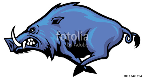 Running Wild Hog Mascot Stock Image And Royalty Free Vector 500x275 Running Wild Hog Mascot Stock Image And Royalty Free Vector