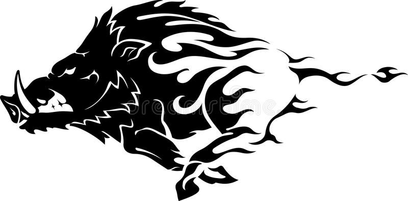 Vector Stock De Wild Boar Flame Razorbacks Wild Boar, Pig 800x395 Vector Stock De Wild Boar Flame Razorbacks Wild Boar, Pig