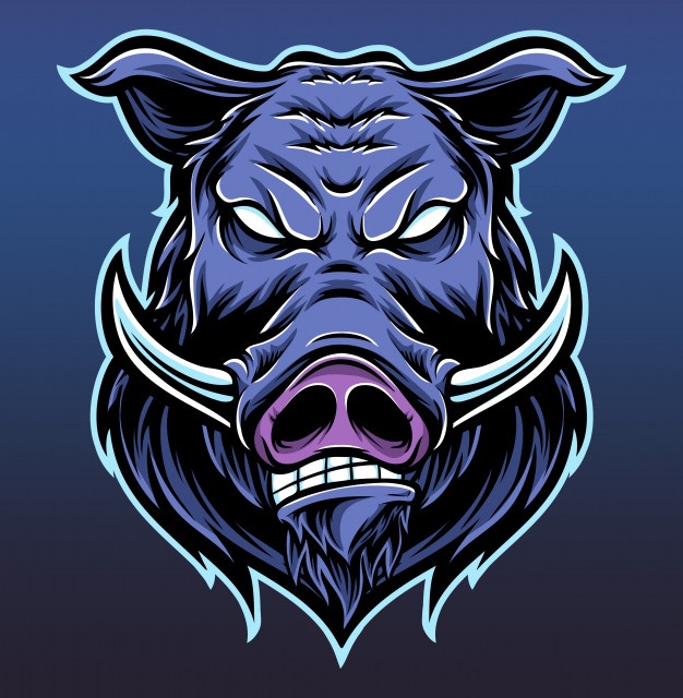 Wild Boar Cartoon Vector Premium Download 626x640 Wild Boar Cartoon Vector Premium Download