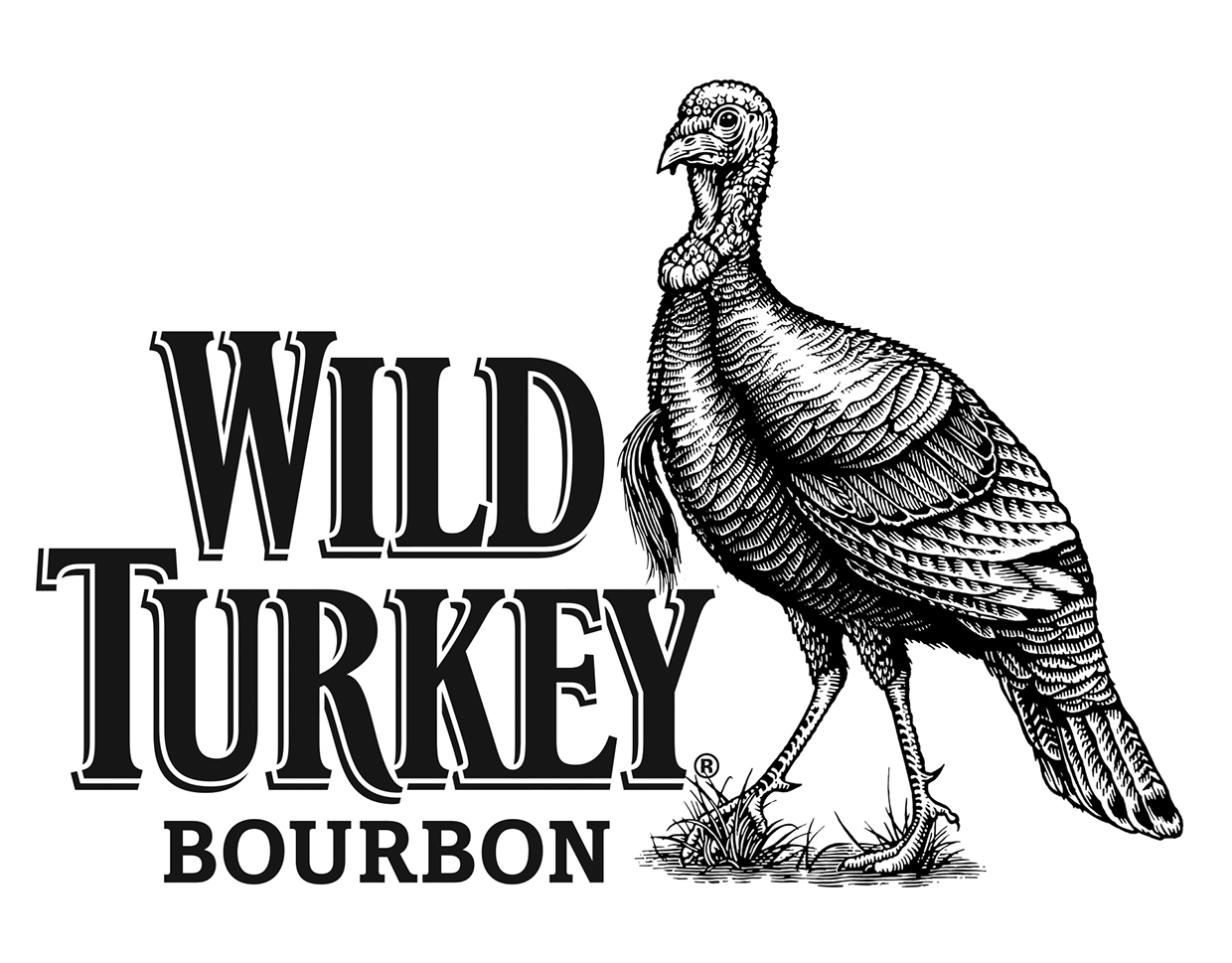 1240x969 Wild Turkey Bourbon Logo Vector