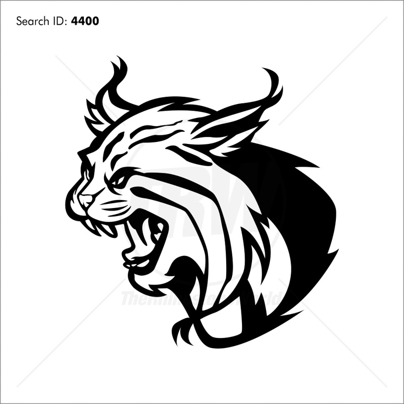 800x800 Wildcat Vector Mascot