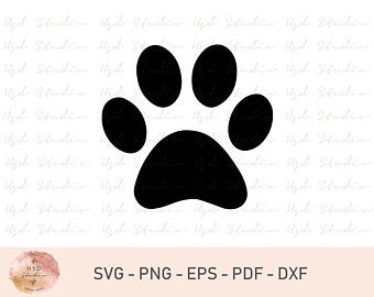 Paw Print Vector Etsy 340x270 Paw Print Vector Etsy
