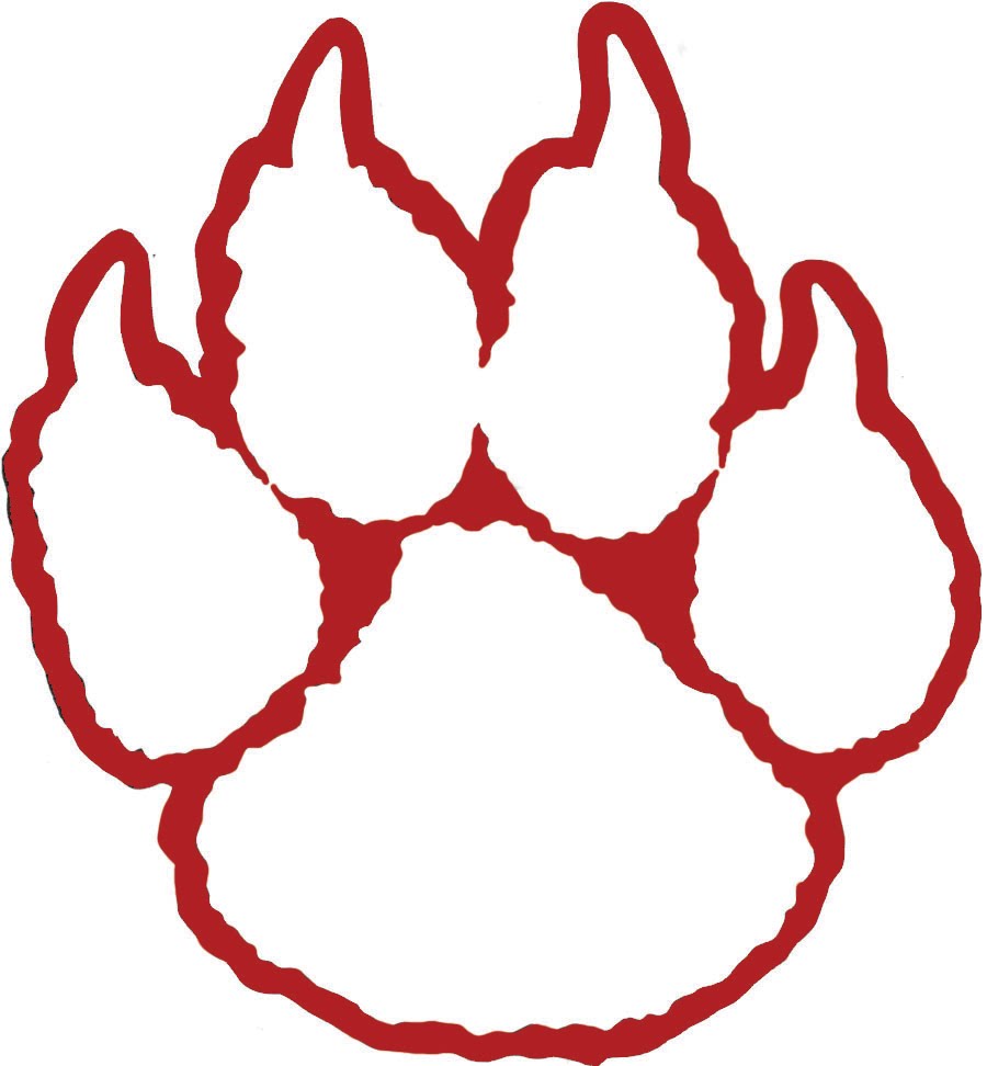 Wildcat Paw Print Vector 900x972 Wildcat Paw Print Vector