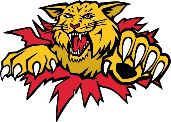 600x429 Moncton Wildcats Free Vector In Encapsulated Postscript