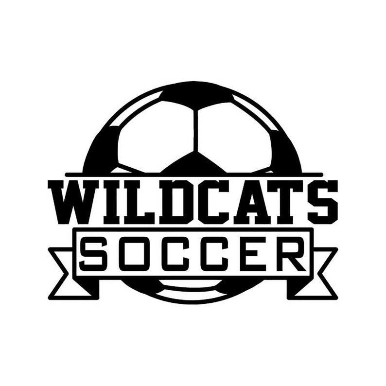 794x794 Wildcats Soccer Vector Dxf Vinyl Cutter Etsy