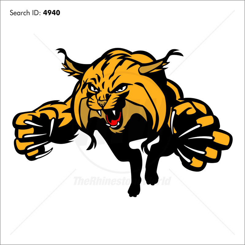 800x800 Wildcat Vector Mascot