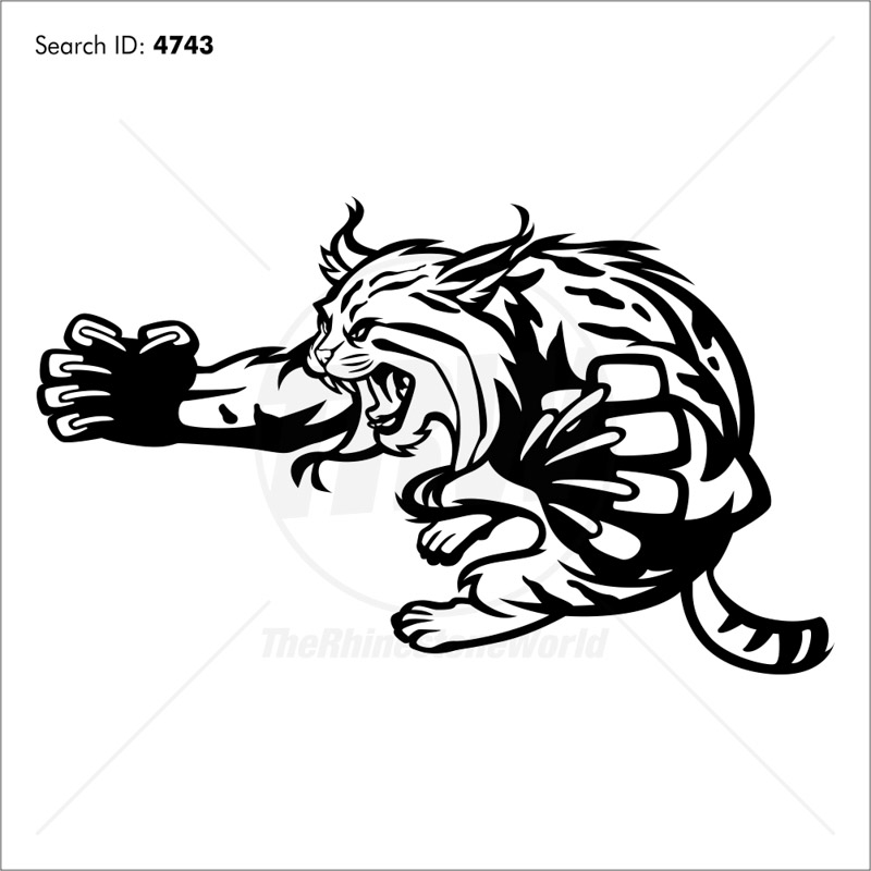 800x800 Wildcat Vector Mascot