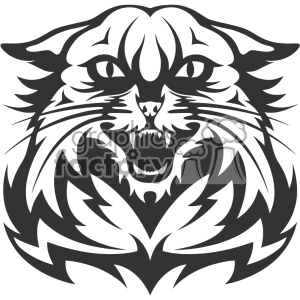 300x300 Wildcat Head Vector Art Clipart Royalty Free Gif, Png
