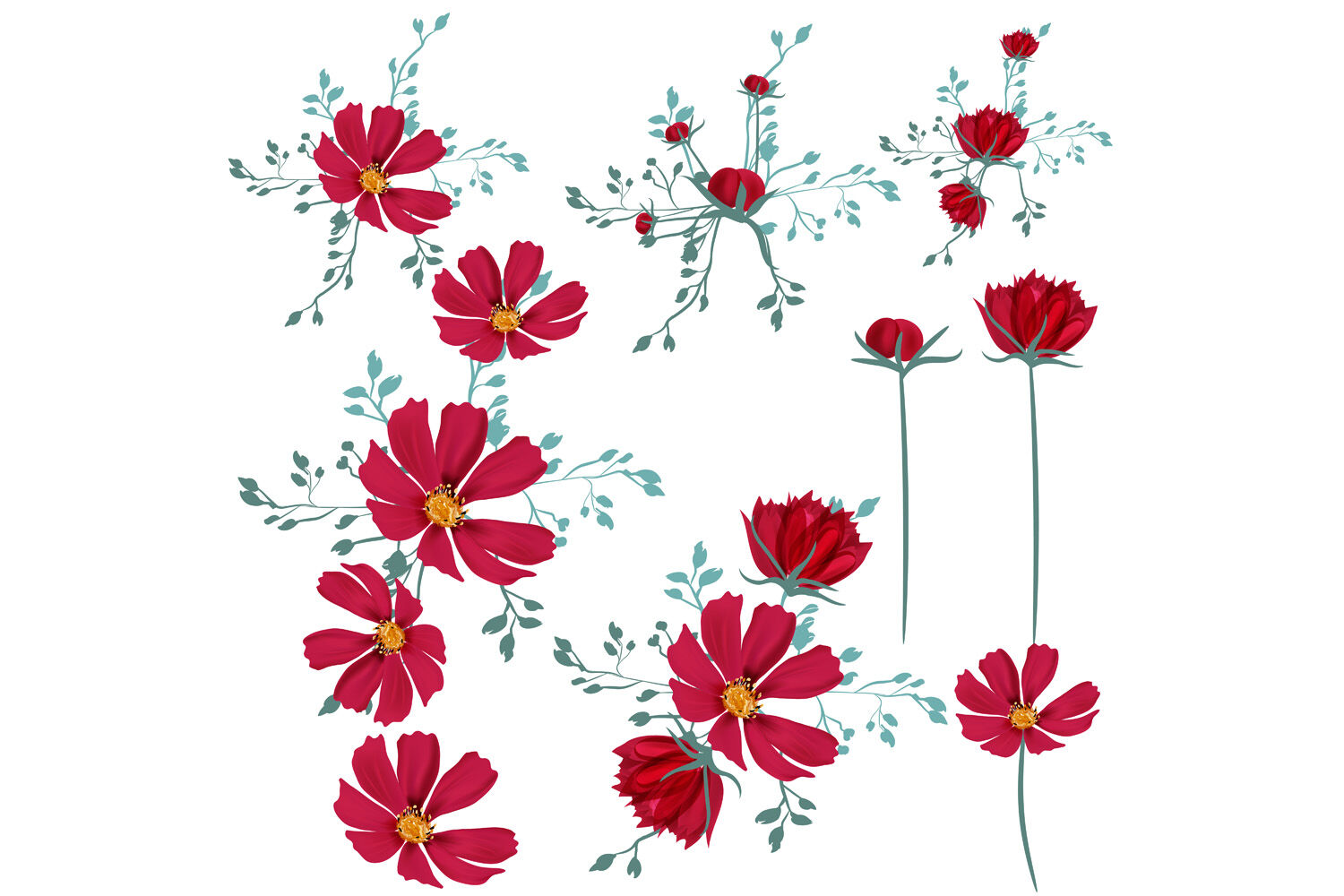 Free Free 293 Simple Wildflower Svg Free SVG PNG EPS DXF File