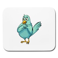 Bird Dove Cartoon Fun Animal Wildlife Vector Image Mouse Pad 190x190 Bird Dove Cartoon Fun Animal Wildlife Vector Image Mouse Pad