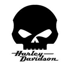 235x236 Harley Davidson Skull Logo