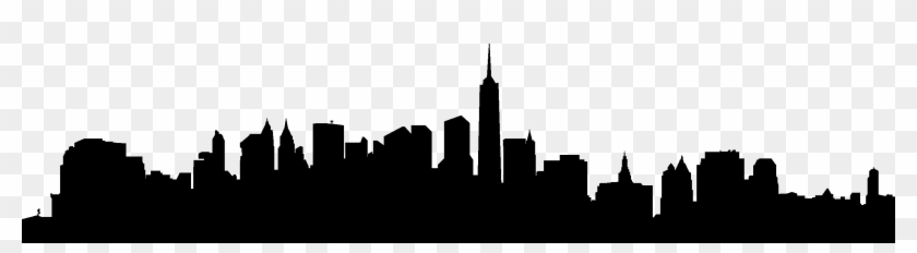 City Skyline Silhouette Vector Free Download 840x232 City Skyline Silhouette Vector Free Download