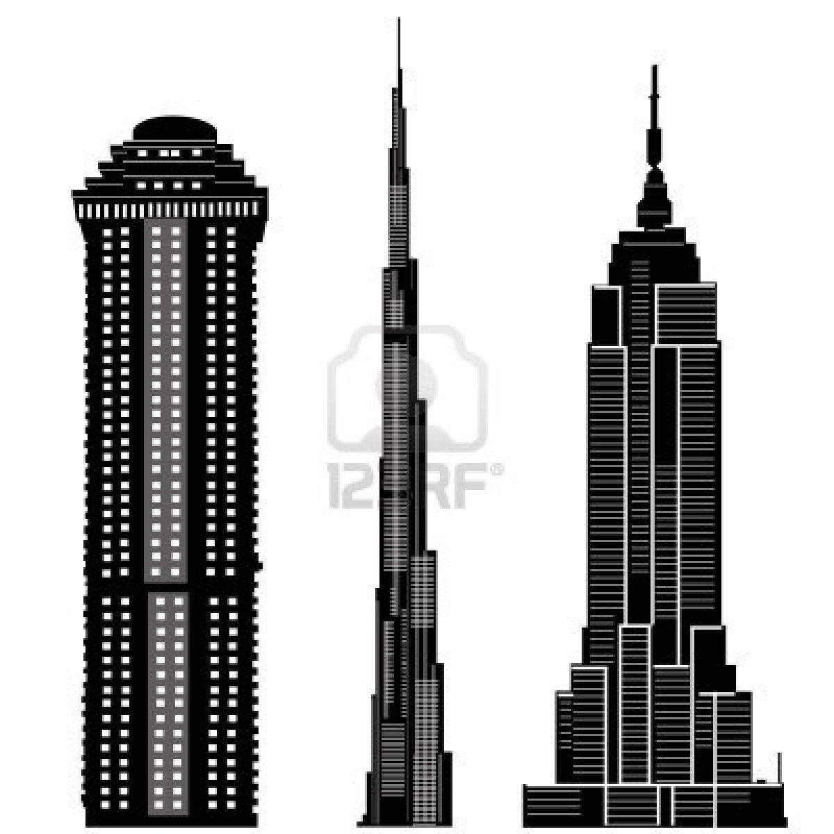 1200x1200 Skyscraper Buildings Vector Vdii