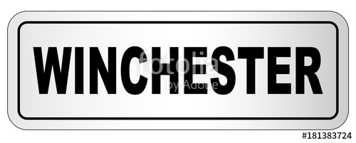 500x201 Winchester City Nameplate Stock Image And Royalty Free Vector