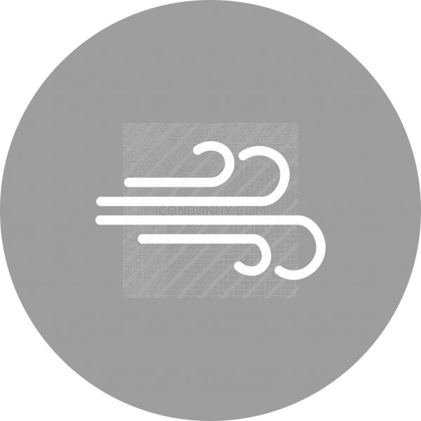 Wind Flat Round Icon 600x600 Wind Flat Round Icon