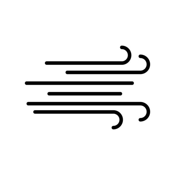 Wind Icon Vector Sign And Symbol Isolated On White Background 599x600 Wind Icon Vector Sign And Symbol Isolated On White Background