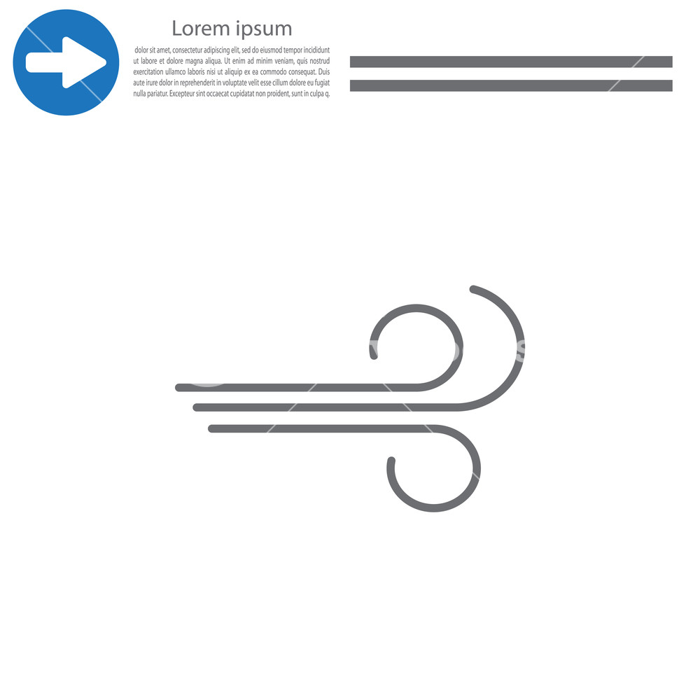 Wind Icon Vector Vector Illustration Royalty Free Stock Image 1000x1000 Wind Icon Vector Vector Illustration Royalty Free Stock Image