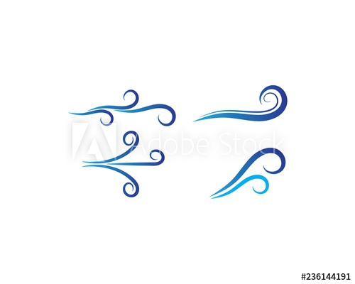 Wind Icon Vector Template 500x400 Wind Icon Vector Template