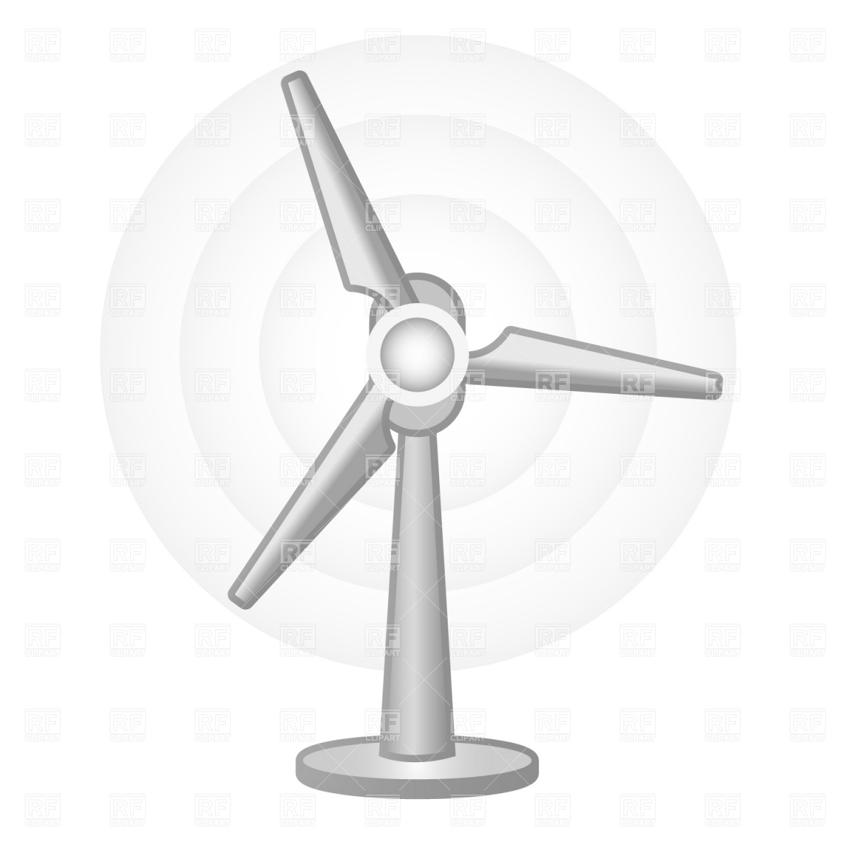 1200x1200 Wind Turbine Vector Image Of Technology Prague