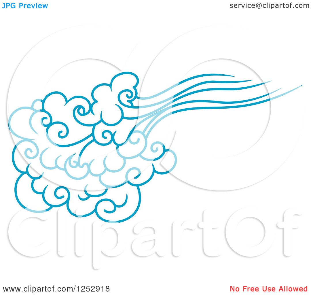 Clipart Of A Blue Wind Or Cloud 1080x1024 Clipart Of A Blue Wind Or Cloud