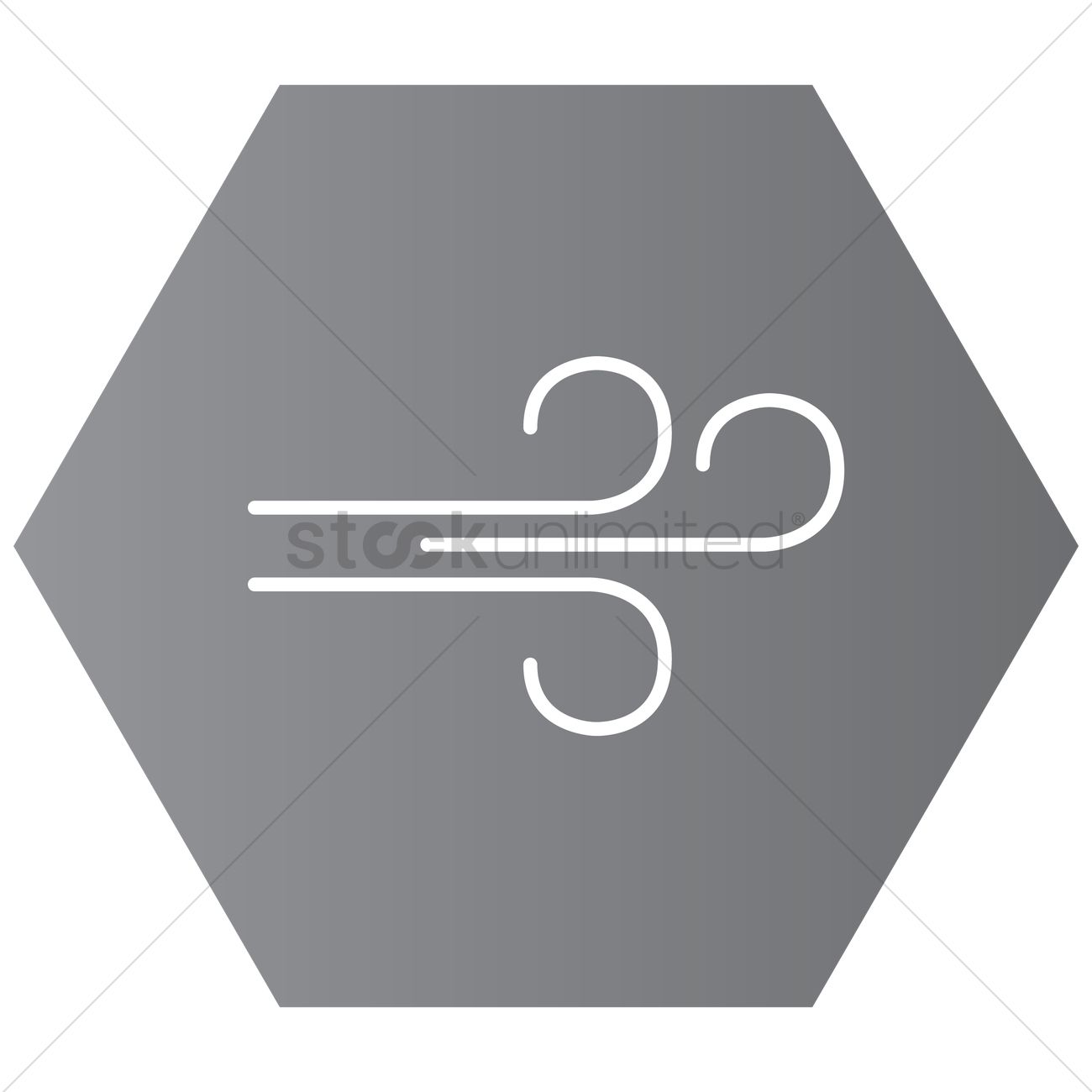 1300x1300 Free Wind Vector Image