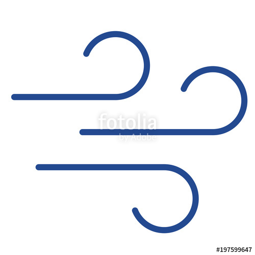 500x500 Wind Vector Icon Stock Image And Royalty Free Vector