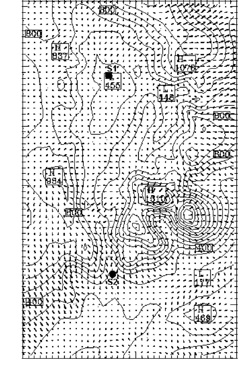 Smallest Domain Surface Wind Vector Map On January 850x1252 Smallest Domain Surface Wind Vector Map On January