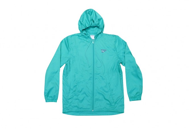 665x454 Reebok Classics Vector Windbreaker Green