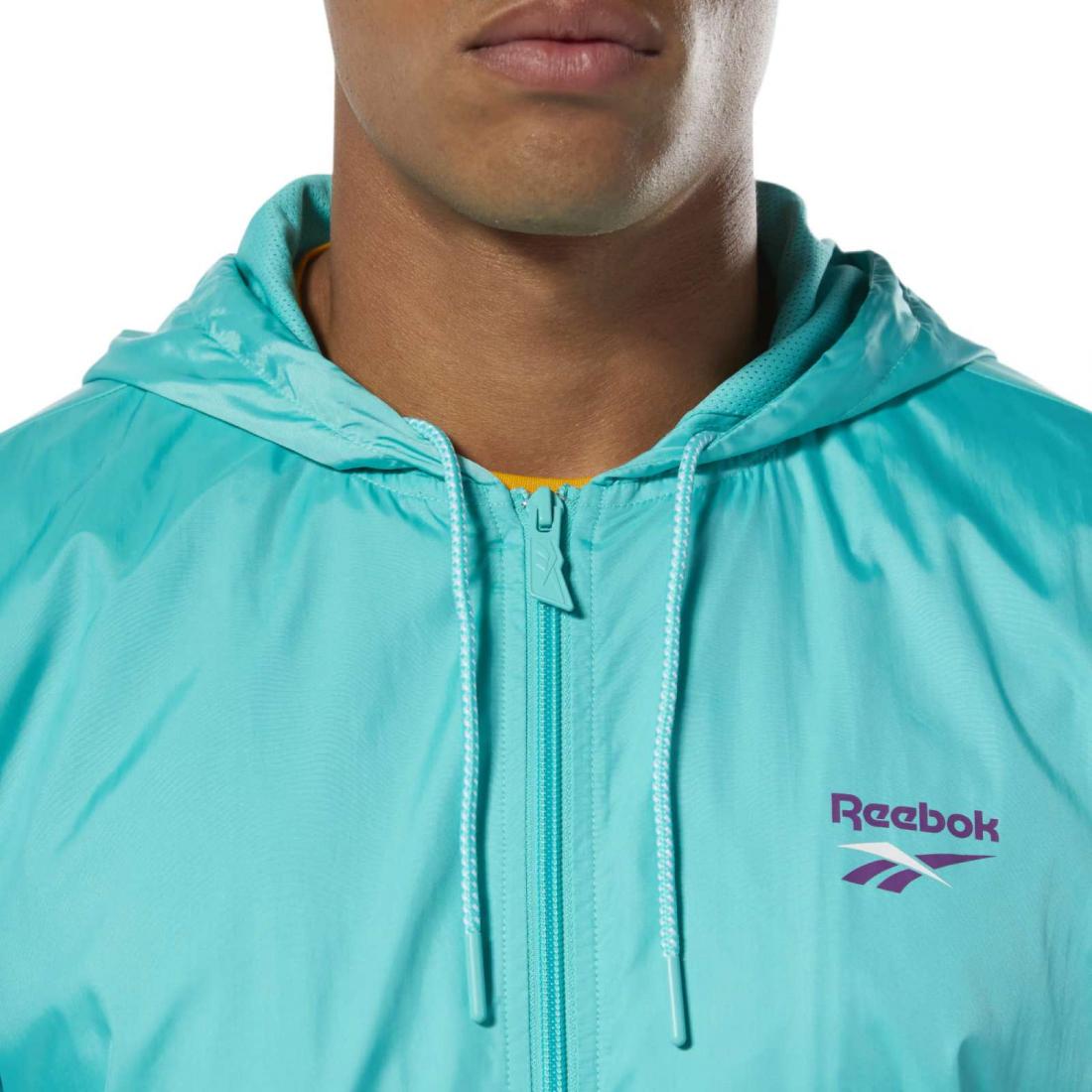 1100x1100 Reebok Jackets Classics Vector Windbreaker Timeless Teal