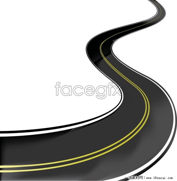 Winding Road Vector at Vectorified.com | Collection of Winding Road