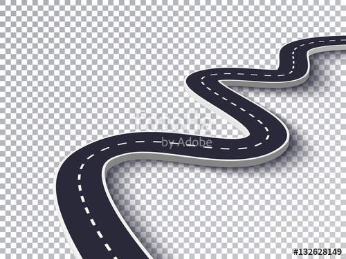 500x375 Winding Road Isolated Transparent Special Effect Road Way