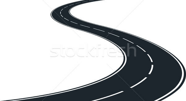 600x327 Winding Road Vector Illustration Marek Trawczynski