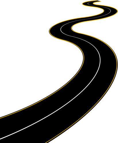 411x496 Different Winding Road Design Vector Free Vector In Encapsulated